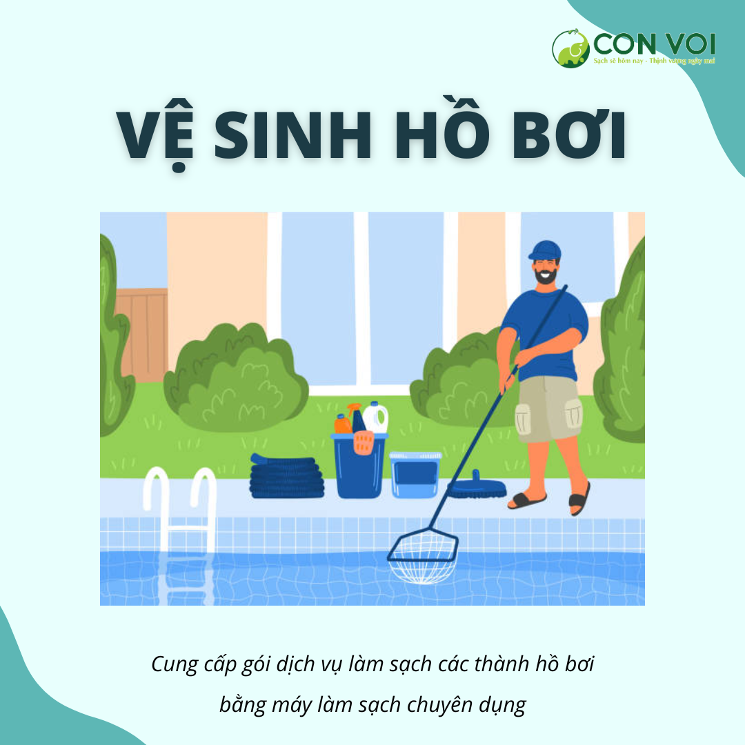 Dịch Vụ Vệ Sinh Hồ Bơi